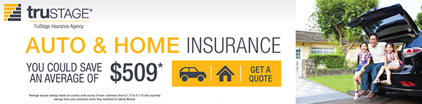 TruStage Insurance Ad Banner