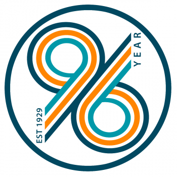 Pyramid Federal Credit Union 96th Anniversary Logo